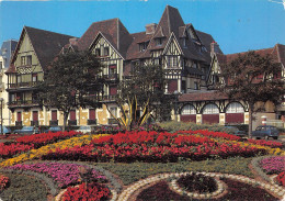 CABOURG La Plage Des Fleurs Le Normandie Hotel Et Les Jardins 3(scan Recto-verso) MA2160 - Cabourg