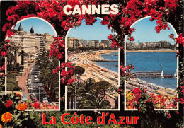 CANNES La Croisette Et La Plage 24(scan Recto-verso) MA2159 - Cannes