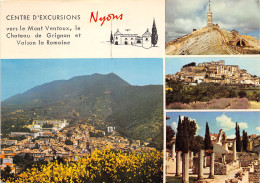 NYONS Et Ses Environs Mont Ventoux Grignan Et Vaison Centre D Excursions 15(scan Recto-verso) MA2175 - Nyons