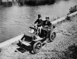 AUTOMOBILES  Voiturette DE DION BOUTON Malarire Henri Voiture  58 (scan Recto-verso)MA2174Ter - PKW