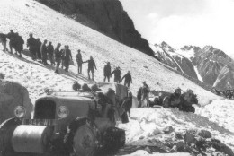 CHINE  AUTOCHENILLE CITROËN  La Croisière Jaune  Passage  Dans La Neige  48 (scan Recto-verso)MA2174Ter - Chine