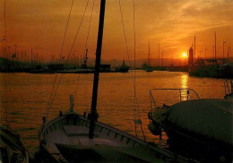 SAINT AYGULF Coucher De Soleil Sur Le Port  3   (scan Recto-verso)MA2174Bis - Saint-Aygulf