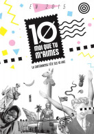 10 Moi Que Tu M Aimes La Cartonnerie Fete Ses 10 Ans 21(scan Recto-verso) MA2173 - Publicité