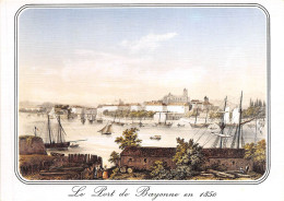 Le Port De BAYONNE EN 1850 9(scan Recto-verso) MA2172 - Bayonne