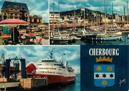 Cherbourg  Le Port Des Yatchs Le Car Ferry  31   (scan Recto-verso)MA2171Bis - Cherbourg