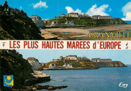GRANVILLE  Les Plus Hautes Marées D'europe   16   (scan Recto-verso)MA2171Bis - Granville