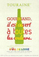 TOURAINE Gourmand Il Est Couvert A Toutes Les Couleurs 8(scan Recto-verso) MA2171 - Azay-le-Rideau