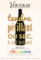VOUVRAY Tendre Petillant Ou Sec Il Est Brillant 1(scan Recto-verso) MA2171 - Vouvray