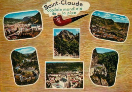 SAINT CLAUDE  Et Ses Environs  Multivue Capitale De La Pipe 7   (scan Recto-verso)MA2170Ter - Saint Claude