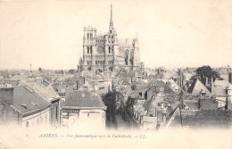 AMIENS Vue Panoramique Vers La Cathedrale 21(scan Recto-verso) MA2169 - Amiens