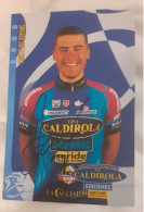 Autographe Romans Vainsteinsp Vini Caldirola 2000 - Cycling