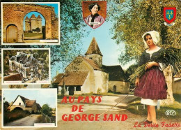 Nohant La Chatre  Sarzay Angilbault George Sand LA PETITE FADETTE   45   (scan Recto-verso)MA2168Ter - Chateauroux