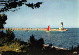 ILE DE RE Le Port De La Flotte Vu De La Plage 7(scan Recto-verso) MA2189 - Ile De Ré