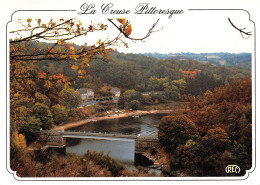 CROZANT La Creuse Et Le Nouveau Pont 25(scan Recto-verso) MA2182 - Crozant