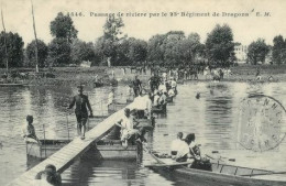 Passage De Riviere Par Le 23e Régiment De Dragons Militaria   36 (scan Recto-verso)MA2178Ter - War 1914-18