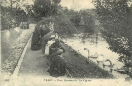 PARIS   Parc Montsouris Les Cygnes  34   (scan Recto-verso)MA2176Ter - District 14