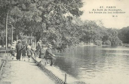 PARIS  Pêche Au Bois De Boulogne  9   (scan Recto-verso)MA2176Ter - Distretto: 16