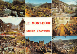 LE MONT DORE Station D Auvergne Panorama Sur La Ville Aiguilles Du Diable 1(scan Recto-verso) MA2198 - Le Mont Dore