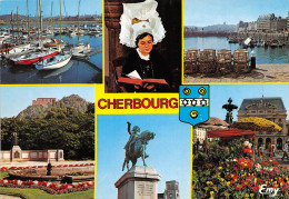 CHERBOURG Le Bassin Des Yachts Le Port Et Le Quai Coligny 30(scan Recto-verso) MA2195 - Cherbourg