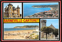 BARNEVILLE CARTERET Le Chateau Patrick Vue Generale Aerienne 6(scan Recto-verso) MA2195 - Barneville