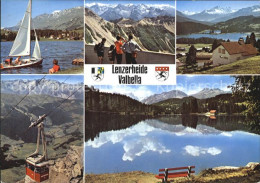 12521410 Valbella Lenzerheide Segelboot Gondelbahn  Valbella Lenzerheide - Autres & Non Classés