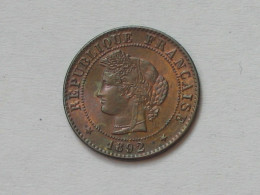 Superbe 1 Centime Cérès 1892   **** EN ACHAT IMMEDIAT **** - 1 Centime