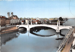 CHALON SUR SAONE La Saone Et Le Pont St Laurent 12(scan Recto-verso) MB2301 - Chalon Sur Saone