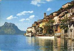 12517642 Gandria Lago Di Lugano Schiffsanlegestelle Gandria - Autres & Non Classés