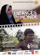 Journee Mondiale Des Droits De L Enfant Enfance Dans Le Monde 11(scan Recto-verso) MB2313 - Advertising