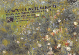 LA NATURE S INVITE AU MUSEE Visites Rencontres Parcours Nocturne Musee Des Beaux Arts De LYON 5(scan Recto-verso) MB2315 - Reclame