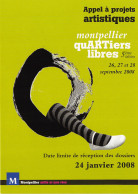MONTPELLIER Quartiers Libres 3(scan Recto-verso) MB2316 - Advertising