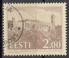 ESTONIA 213,used,falc Hinged - Castillos