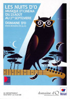 Domaine D O HERAULT Les Nuits D O Musique Et Cinema 11(scan Recto-verso) MB2318 - Werbepostkarten