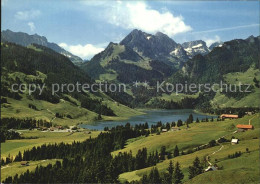 12514322 Schwarzsee Sense Fliegeraufnahme Schwarzsee - Other & Unclassified