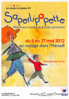SAPERLIPOPETTE Les Saison Du Domaine D O Herault 11(scan Recto-verso) MB2318 - Advertising