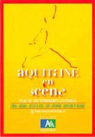 Aquitaine En Scene Plus De 200 Evenements Culturels 6(scan Recto-verso) MB2319 - Advertising