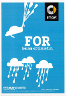 SMART For Being Optimistic 9(scan Recto-verso) MB2319 - Werbepostkarten