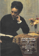 LYON BD Festival S Invite Au Musee Musee Des Beaux Arts De LYON 18(scan Recto-verso) MB2319 - Publicité