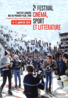 2e Festival Cinema Sport Et Litterature Institut Lumiere LYON 20(scan Recto-verso) MB2319 - Advertising
