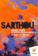 SARTHOU MUSEE FABRE DE MONTPELLIER AGGLOMERATION 1er Juin 2014 29(scan Recto-verso) MB2319 - Werbepostkarten