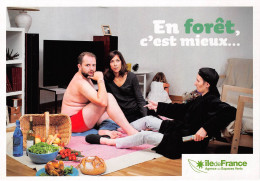 ILE DE FRANCE Agence Des Espaces Verts En Foret C Est Mieux 6(scan Recto-verso) MB2320 - Advertising