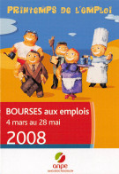 Printemps De L Emploi Bourses Aux Emplois Anpe Languedoc Roussillon 7(scan Recto-verso) MB2322 - Advertising