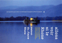 Allons Voir Sir Le Rhone Maison Du Fleuve Rhone GIVORS 8(scan Recto-verso) MB2322 - Reclame