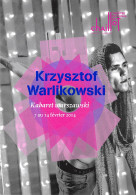 KRZYSZTOF WARLIKOWSKI KABARET WARSZAWSKI Theatre National Du Chaillot 12(scan Recto-verso) MB2323 - Reclame