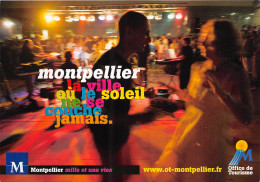 MONTPELLIER LA VILLE OU LE SOLEIL NE SE COUCHE JAMAIS 27(scan Recto-verso) MB2323 - Advertising
