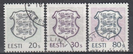 ESTONIA 266-268,used,falc Hinged - Sin Clasificación