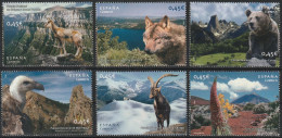 Spain  2010  National Parks,Flora & Fauna,Animals,Birds,Flowers MNH - Other & Unclassified