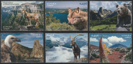 Spain  2010  National Parks,Flora & Fauna,Animals,Birds,Flowers MNH - Andere & Zonder Classificatie