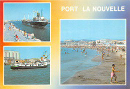 PORT LA NOUVELLE Le Chenal Le Coche D Eau La Plage 17(scan Recto-verso) MB2341 - Port La Nouvelle