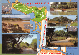 PORT LA NOUVELLE Ile Sainte Lucie Espace De Randonnee Site Naturel Protege 11(scan Recto-verso) MB2343 - Port La Nouvelle